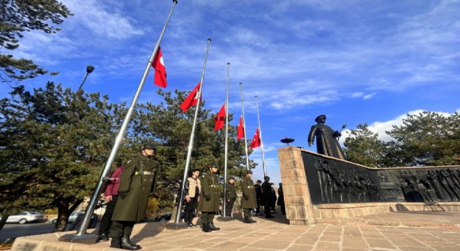 Atatürk Erzurum da rahmet ve şükranla anıldı